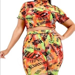 Cropped Inside-Out Set